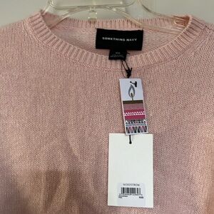 Something navy sweater new with tag